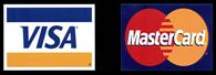 Visa and Mastercard accepted